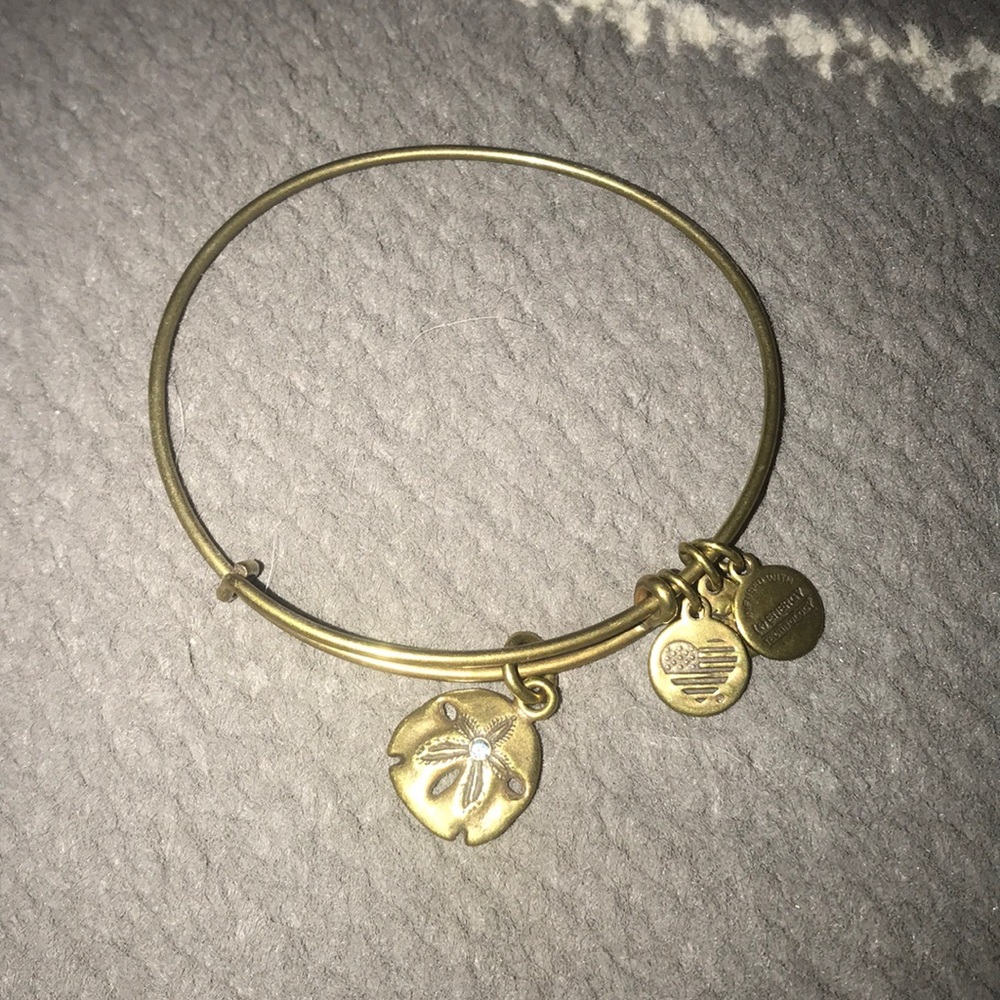 Alex and Ani sand dollar bracelet